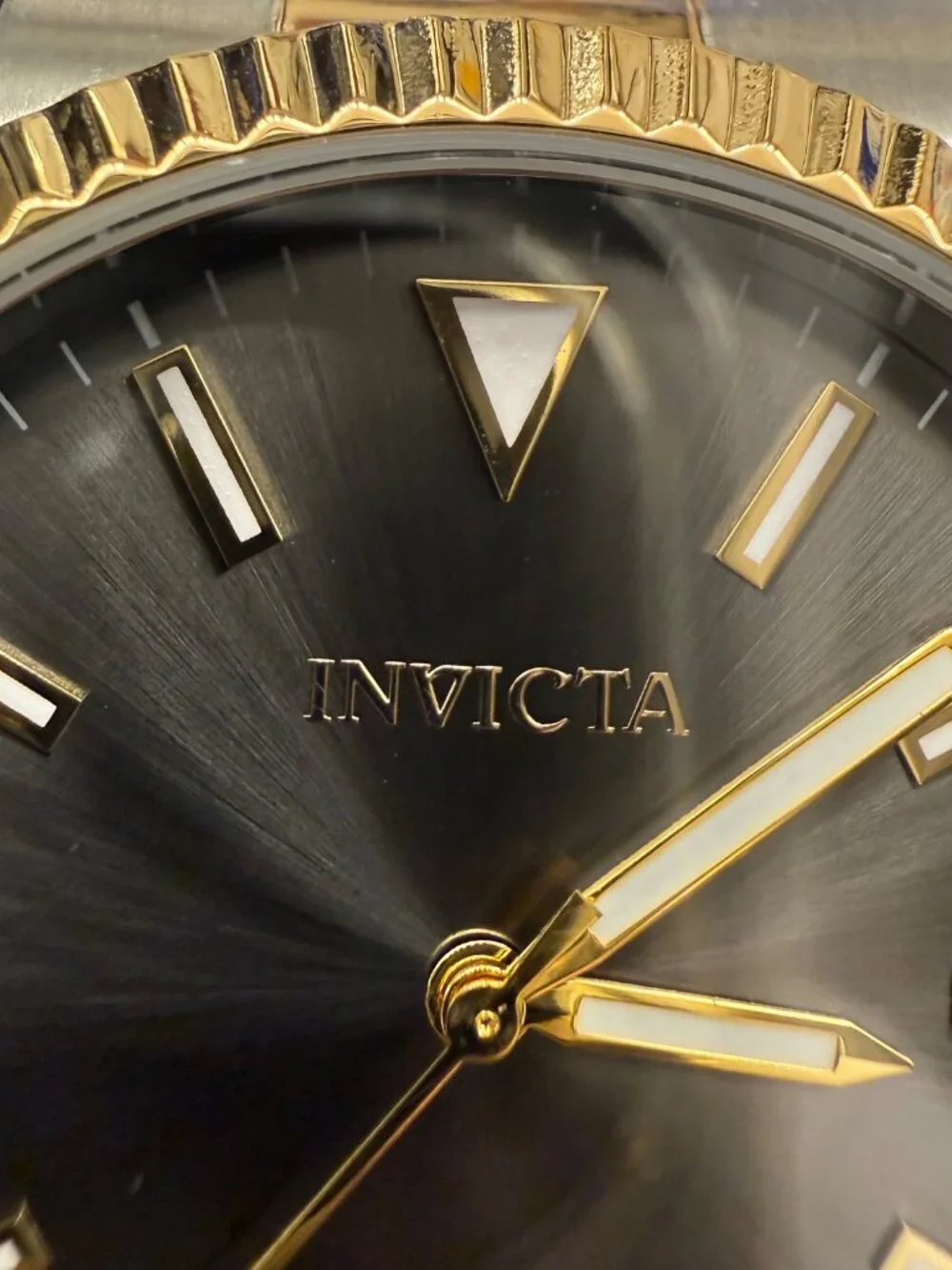 $249 Invicta Celestial Langdon Men's 40mm Steel Gold Watch (69247) NIB